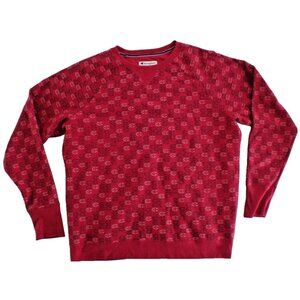 Vintage Champion Sweater Size XL - All Over Logo Pattern